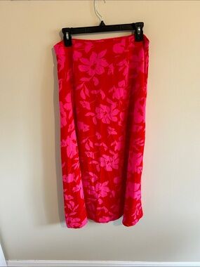 Shein - Floral Skirt - L